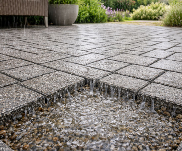 告別積水泥濘！透水鋪面地磚打造舒適又美觀的生活環境